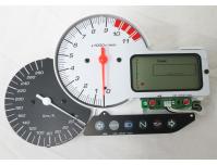 Image of Speedometer and tachometer in Kilometers per hour