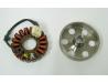 Generator stator and rotor assembly