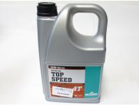 Image of 10W/40 4-stroke fully synthetic motorcycle oil. 4 Litres