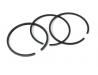 Piston ring set for one piston, 0.25mm over size