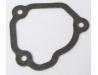 Exhaust silencer end cover plate gasket