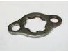 Drive sprocket retaining plate for front sprocket