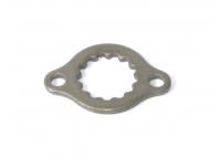 Image of Front drive sprocket retaining plate