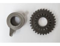 Image of Kick start pinion gear set (From Engine No. CT125E 1010356 to end of production)