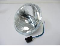 Image of Head light glass and reflector unit (Canadian models)