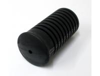 Image of Foot rest rubber, Front (From Frame No. CB450 5040873 to end of production)
