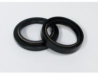 Image of Fork seal set, contains one oil seal and one dust seal