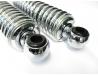 Image of Shock absorber set with chrome spring