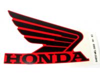 Image of Fuel tank HONDA wing decal, Right hand for Black models