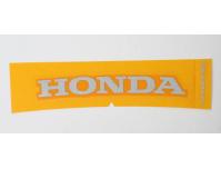 Image of Seat tail piece HONDA decal for Red models
