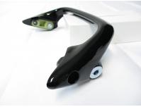 Image of Pillion grabrail in Black, Colour code NH-436M