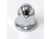 Image of Exhaust securing nut onto cylinder stud