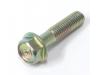 Exhaust silencer to collector box clamp pinch bolt
