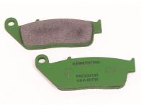 Image of Brake pad set for one front caliper